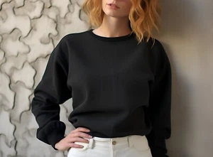 Gildan XL 9 oz G120 Adult Dry Blend Crewneck Sweatshirt Fleece Pullover Jumper - Picture 1 of 3