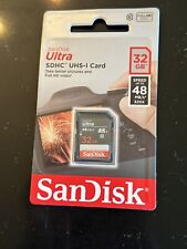 SanDisk Ultra 32GB Class 10 SDHC Memory Card - And 32GB Flash Drive Combo