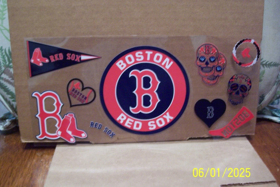 Boston Red Sox Vinyl Stickers - Image 1 of 1