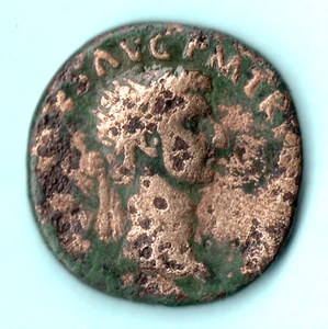(SCARCE) NERVA (97 AD) - .- As - Fortuna S/C Ric 98 # - Picture 1 of 2