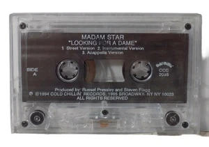 MADAM STAR -LOOKING FOR A DAME (Cassette Single, 1994, Cold Chillin') CCC 2035 - Picture 1 of 2