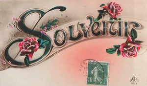 CP SOUVENIR - ROSES - Picture 1 of 2