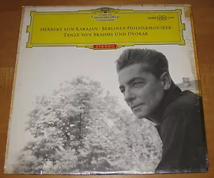 DGG Red Stereo Karajan Tanze von Brahms und Dvorak LP Berliner Philharmoniker - Picture 1 of 3