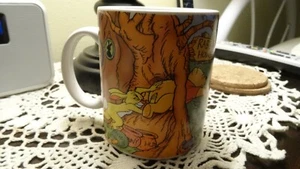 DISNEY Winnie the Pooh RABBIT'S HOWSE Tigger Eeyore Piglet Coffee Cup Mug (8) - Picture 1 of 3