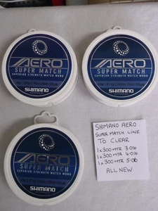 shimano aero match line to clear - Picture 1 of 1