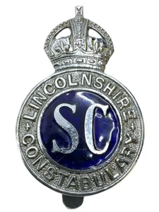 British Lincolnshire Police Constabulary Helmet Badge - Picture 1 of 2