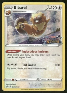 Pokemon Tcg Bibarel #SWSH188 Pokemon Promo NM - Picture 1 of 2