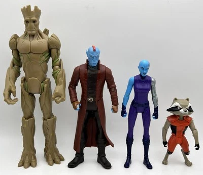 Figura de acción Hasbro Marvel Guardianes de la Galaxia 2015 Groot 6,75” Yundo Nebula Foto 1 de 4