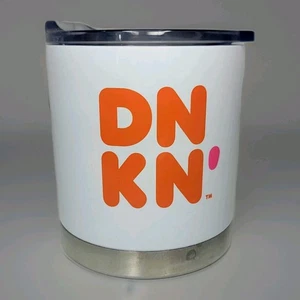 DUNKIN DONUTS 2019 Stainless Steel Tumbler Hot / Cold Travel Mug 12 oz Insulated - Picture 1 of 10
