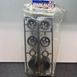 Tamiya 51348 F1 Spoke Wheel Set Black F103 F102 F103RM Vintage RC - Picture 1 of 7