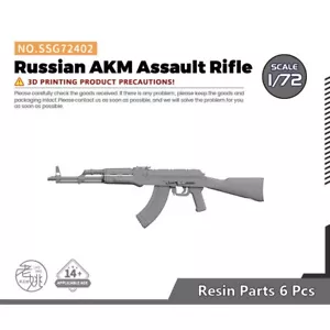SSMODEL SSG72402 1/72 Russian AKM Automatic Rifle - Picture 1 of 2