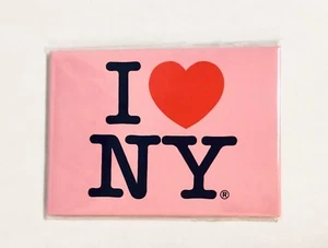 I Love NY Officially Licensed Souvenir Magnet in Pink, NWT - Picture 1 of 3
