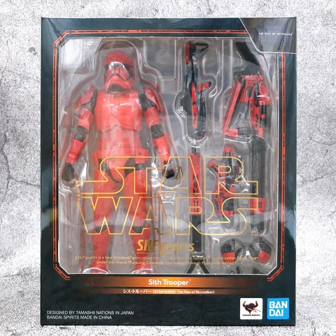 S.H.Figuarts Sith Trooper Star Wars The Rise of Skywalker Bandai Action Figure Cover