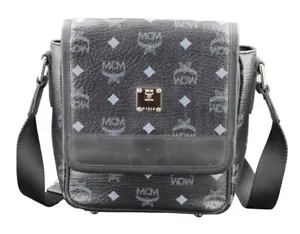 MCM Tasche Umhängetasche crossbody Bag schwarz silber UNISEX SMALL - Bild 1 von 17