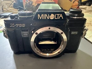 Cámara réflex de película Minolta X-700 MPS 35 mm solo para piezas o reparación - Imagen 1 de 7