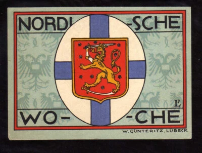 LUBECK - GERMANY NOTGELD -   50 PFENNIG - Image 1 of 2