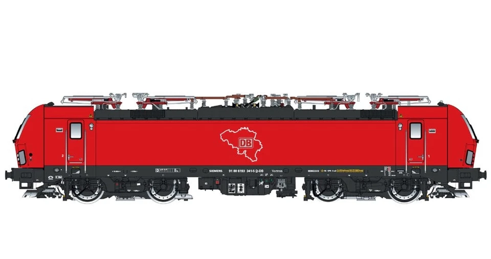LS Models HO 16576S Electric Locomotive Class 193 Vectron MS, DB, AC Sound New - Image 1 of 1