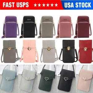 Mini Pouch Wallet Shoulder Crossbody Bag Purse Cell Phone Touch Screen Handbag - Picture 1 of 40