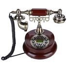 Retro Vintage Wired Corded Telephone Landline FSK/DTMF Telephone Line Powere TPG