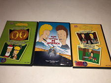 The Best of Beavis and Butthead & DO AMERICA MTV DVD Lot Of 3 - Excellent
