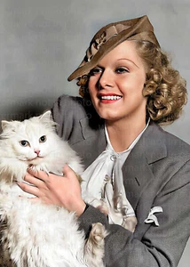 Jean Harlow seltenes Farbfoto 301 - Bild 1 von 1
