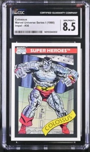 1990 Impel Marvel Universe Super Heroes Colossus #36 cgc 8,5 - spedizione gratuita - Foto 1 di 2