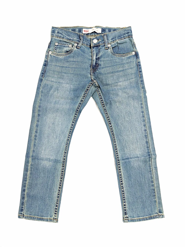 Levi's Boys 511 Slim Stretch Jeans Light Wash Denim - Image 1 of 1