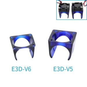 2pcs E3D 12V Cooling Fan With Bracket V5 V6 Radiator Housing Guard J-head Hotend - Picture 1 of 7