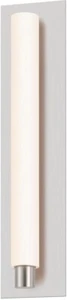 Sonneman 2443-DT Nickel Tubo Slim 21" Led Bathroom Bath Bar MISSING GLASS - Picture 1 of 6