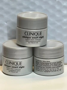 3 X CLINIQUE SMART NIGHT CREMA HIDRATANTE REPARACIÓN PERSONALIZADA - COMBINACIÓN SECA - 0,5X2 - Imagen 1 de 1