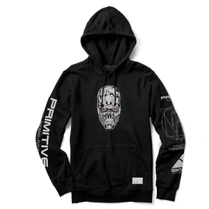 Primitive Terminator 2 Judgement Day Skynet Hoodie Men's Black - NWT - Picture 1 of 3