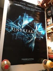 Unbreakable 27x40 DBL 1 Blatt Cinema Advance Original Neuwertig - Bild 1 von 1