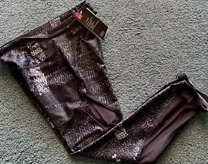 Neu mit Etikett Under Armour Damen L schwarz/grau bedruckt knöchelhohe Kompressionshose Large - Bild 1 von 2