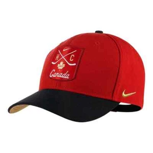 Men's NIKE Team Canada Olympics IIHF World Juniors Hockey Adjustable Hat Cap - Picture 1 of 2