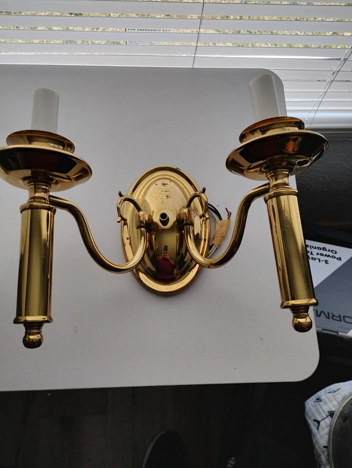 Aplique de pared negro vintage Foto 1 de 3