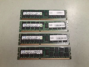 32GB (4x8GB) Samsung M393B1K70DH0-YH9 PC3L-10600R DDR3-1333MHz ECC Server RAM - Picture 1 of 3