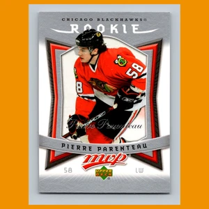 Pierre Parenteau Rookie #303 2007-08 Upper Deck MVP Chicago Blackhawks Hockey - Picture 1 of 3