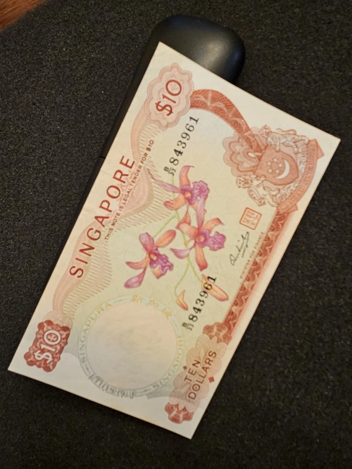 Singapur 1967-1973 $10 Foto 1 de 2