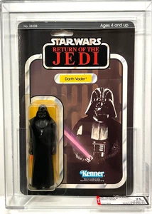 AFA 75 1983 KENNER STAR WARS ROTJ DARTH VADER FIGURE 65 BACK-B (C75/B85/F85) - Picture 1 of 3