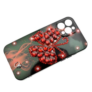 Housse de téléphone Glitter Butterfly Diamond pour iPhone 13 12 Pro Max Nouveau - Photo 1 sur 7