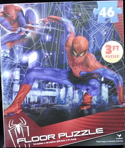 The Amazing Spider Man  46 Piece Educational Giant 3ft Floor Jigsaw Puzzle Kids  - Picture 1 of 2