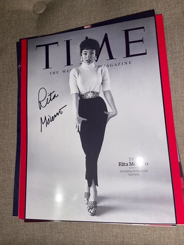 RITA MORENO signed WEST SIDE STORY movie 8x10 photo Z2 Cover