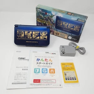 New Nintendo 3DS XL LL Monster Hunter Cross Hunting Life Limited Pack Consol Box - Picture 1 of 11