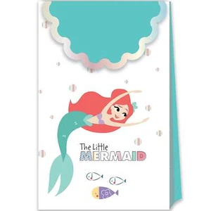 Ariel the Little Mermaid Party Bags Pack of 6 - Picture 1 of 1