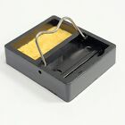 Support de crayon compact portable en fer à souder station avec éponge de nettoyage