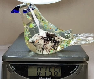 Vintage Millefiore Art Glass Parrot Bird 6" Figurine Stunning Condition!!!! - Picture 1 of 17
