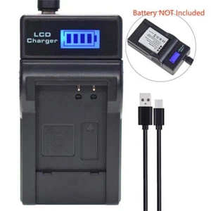 Battery Charger for Sanyo Xacti VPC-CG20 VPC-CG100 VPC-CG21 VPC-CG11 VPC-CA100 - Picture 1 of 8