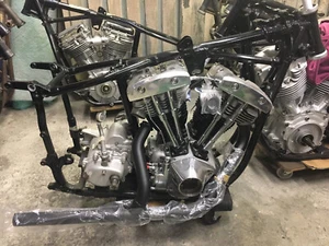 Harley Davidson Knickrahmen , Motor und Getriebekit 1960 - Bild 1 von 1