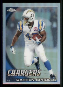 2010 Topps Chrome Refractors #C35 Darren Sproles - Picture 1 of 2