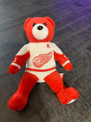 2000 NHL Detroit Red Wings Fedorov Teddy Bear Cover